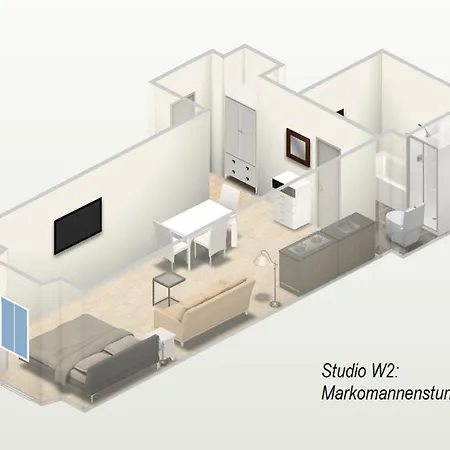 Appartement Arnulfsplatz Aparts *